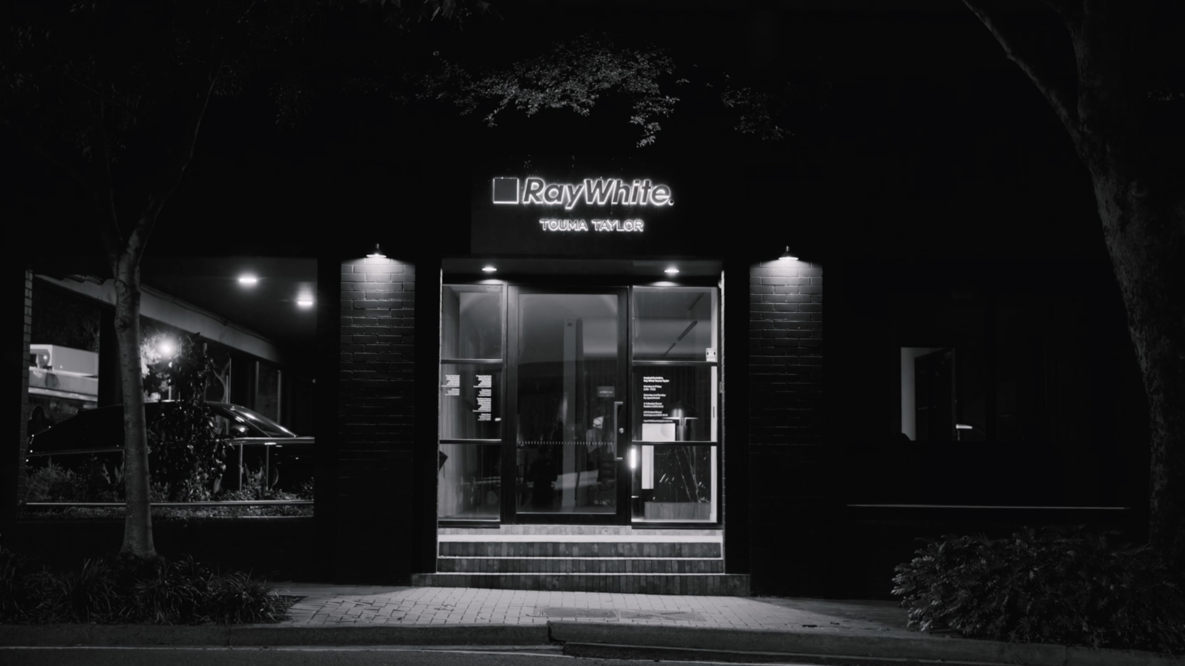 Ray White Touma Taylor signage design by LBD Studios